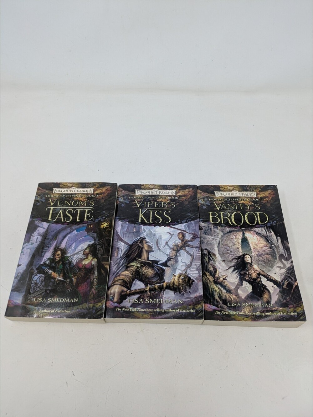Forgotten Realms - House Of Serpents Trilogy, Complete 3 Paperback